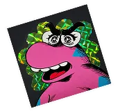 驚きギャーくんステッカー